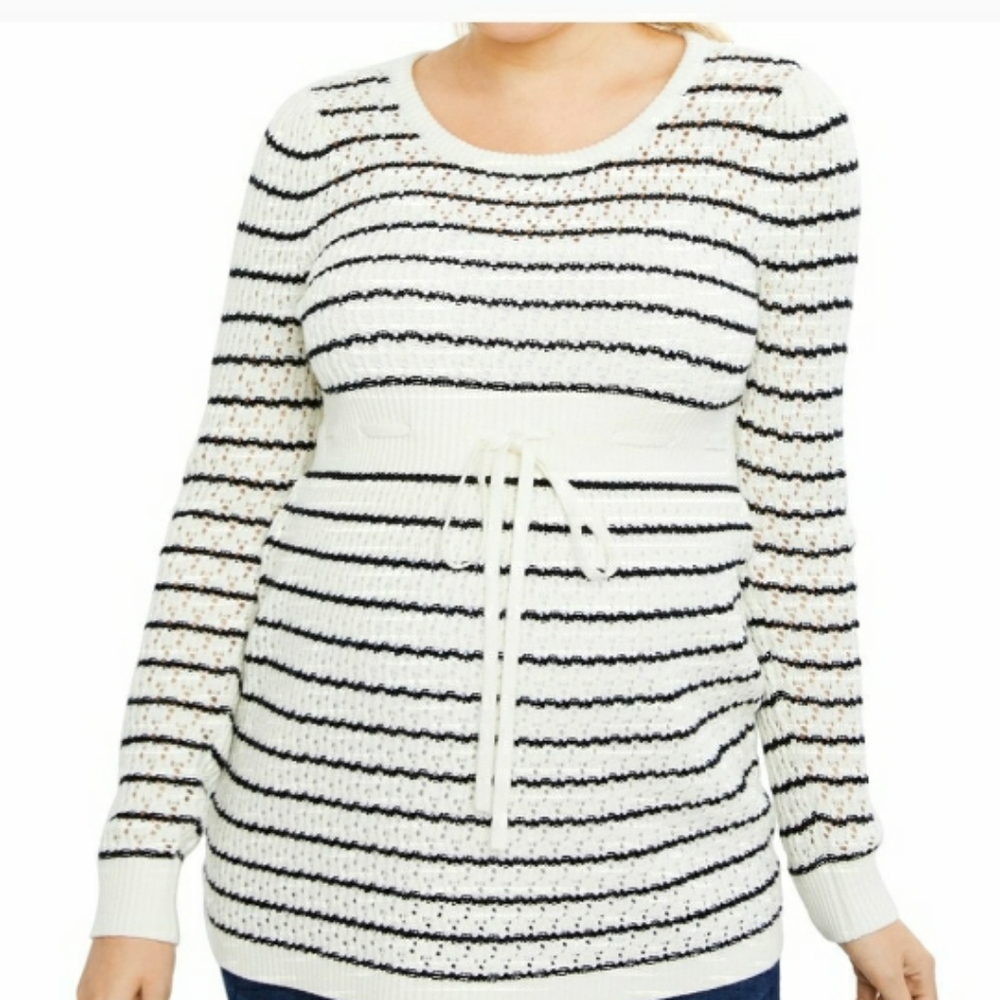 Motherhood striped sweater